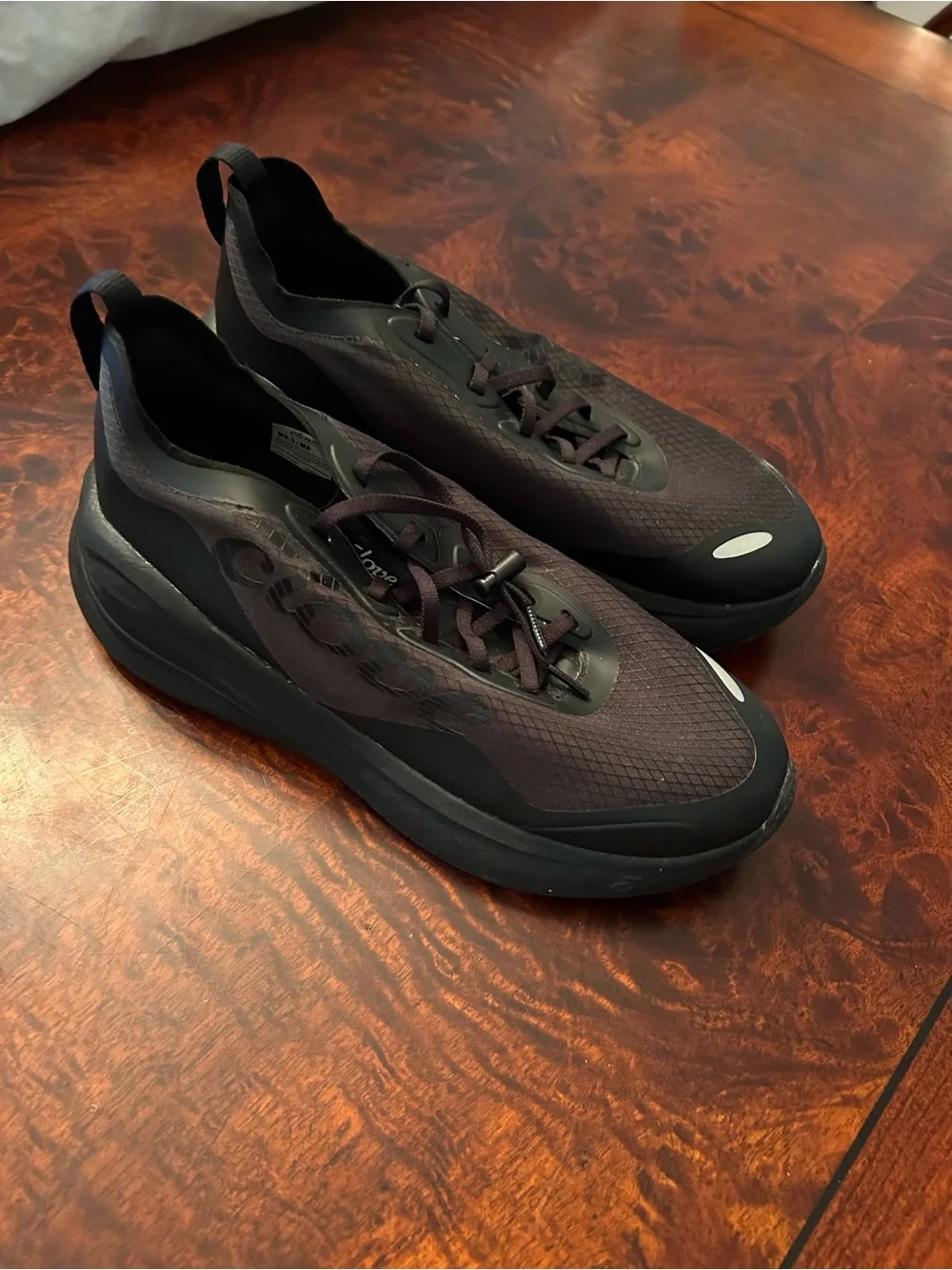 Men's Black/Brown Lightweight Sneakers